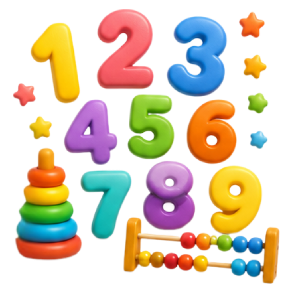 Numbers category art